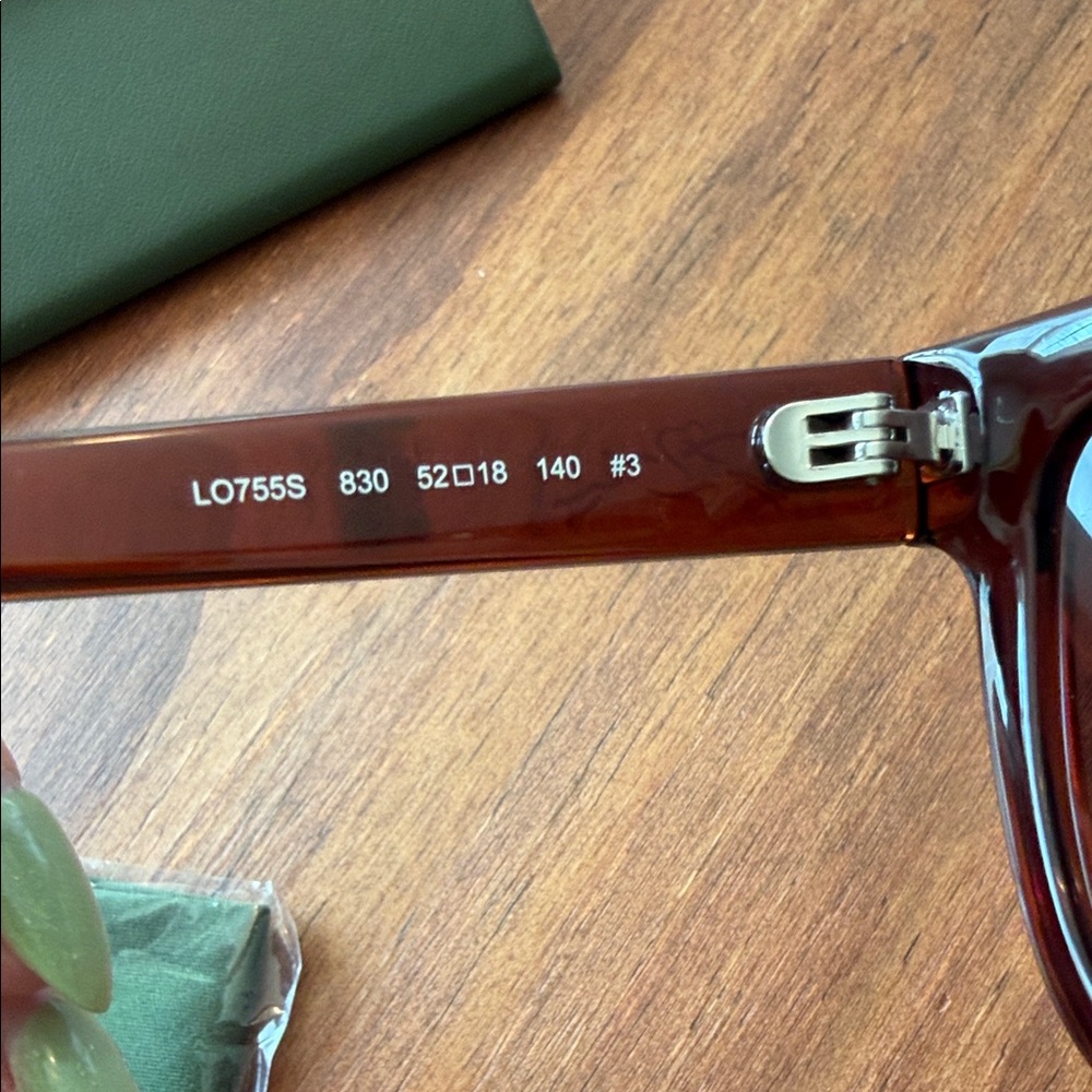 Longchamp Transparent Rust Sunglasses - image 6